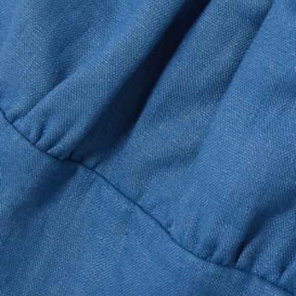 Reformation Robles Ruffled Linen Mini Dress US4 AU8 - Picture 6 of 8